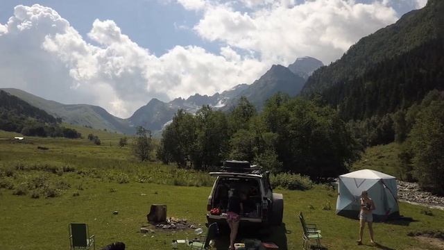 Путешествие по Кавказу на машине чать 1