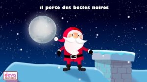 Quand le Père Noël vient me visiter Ho! Ho! Ho! ⒹⒺⓋⒶ Chanson de Noël avec paroles