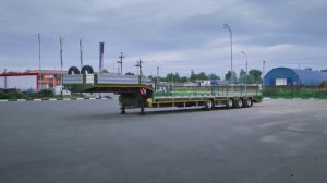 Полуприцеп трал (4 оси) FullTime от ООО «ТиДжи РУС» (для контейнеров и крупногабаритных грузов)