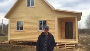 Дом 6х8 из бруса (отзыв о строительстве)