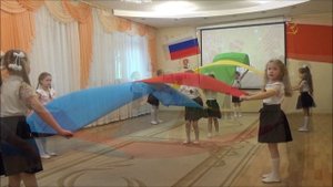 Танец с полотнами Россия