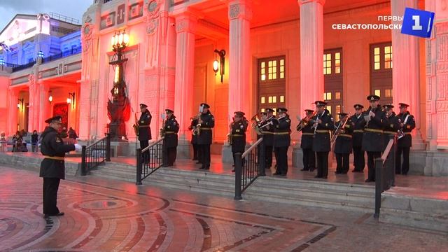 В Новом Херсонесе прошла церемония закрытия фонтанов