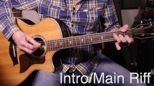 How to play 'Put Your Lights On' by Santana ft. Everlast