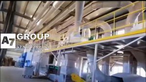 Линия декортикации соломы конопли, льна #лен #конопля #декортикация