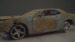 Реставрация модельки спорткара Dodge Challenger