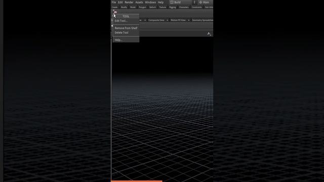 Create Houdini Hot keys houdini 3d - hotkeys shorts