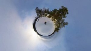 По льду Вуоксы. Храм Андрея Первозванного