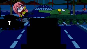 Спас девушку Мультики про танки из Аниме