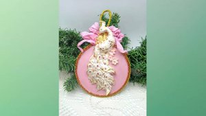 Елочная игрушка  "Павлин"
