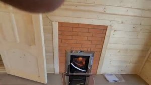 Обзор бани из бруса с односкатной крышей
