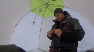 Обзор палатки Медведь 3 трехслойная. Недостатки палатки Fish profi, яичница и немного язя на р. Обь