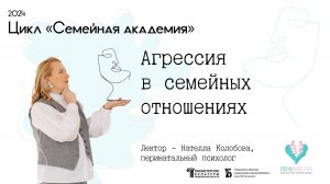 «Агрессия в семейных отношениях»