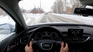 2018 Audi A6 1.8L POV TEST DRIVE