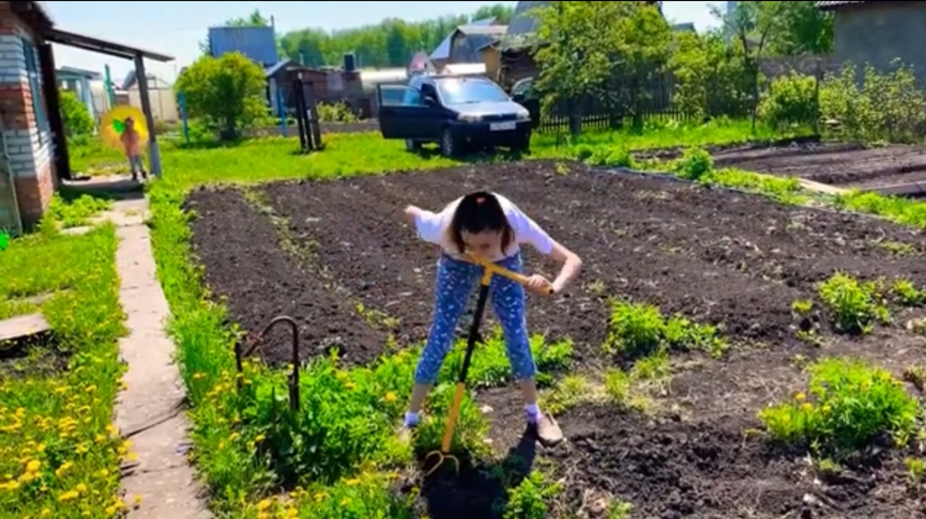 КУПИЛА ЗАБРОШЕННУЮ ДАЧУ/ПОСАДКА КАРТОФЕЛЯ/ПОКУПКИ ИЗ МАГАЗИНА СВЕТОФОР/ПРИОБРЕЛА ЧУДО ПОМОЩНИКА