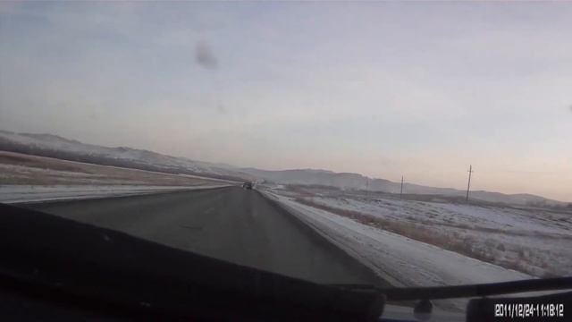 2011 12 24 Белорецк Учалы  Граница Европа Азия