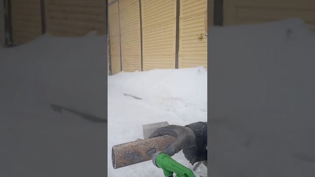 пескоструй испытания #своимируками #авторемонт #зима #гараж #дляавто #покраска смотреть онлайн