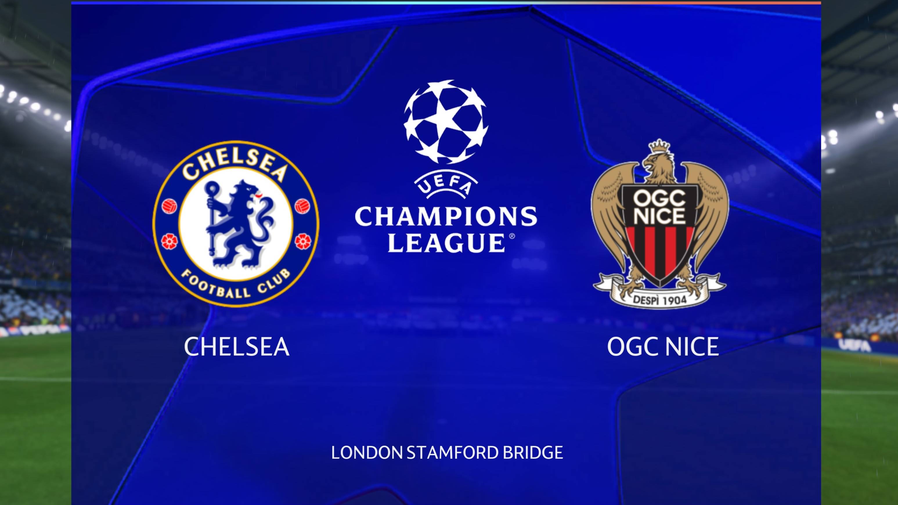 FC 25 PS 5 Карьера за Челси 2025-2026.Первый матч1/2финалаCHAMPIONS LEAGUE Челси-Ницца 65.
