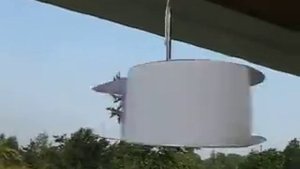 Бумажный ветряк (на основе ротора Савониуса)