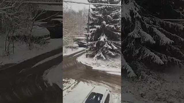 Первый снег в Самаре...