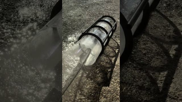 Промываем трубу давлением в 150 атмосфер 💦💦💦 #proteus
