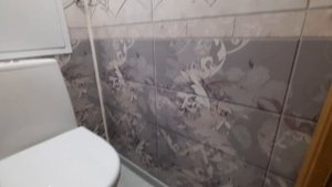 Ремонт туалета панелями пвх Панда ( Романтика )