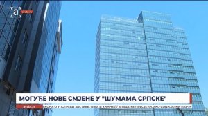 Могуће нове смјене у "Шумама Српске"