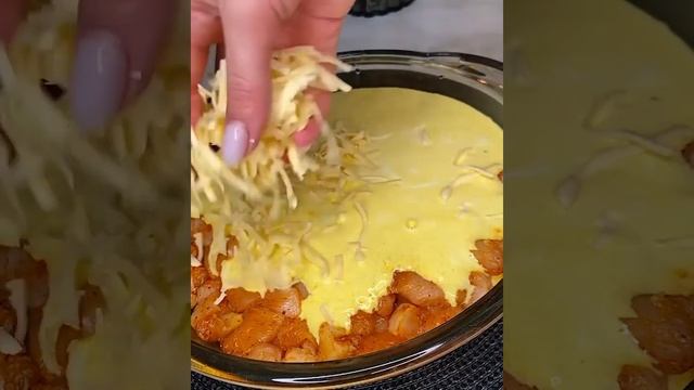 Сочная куриная запеканка