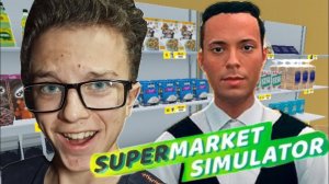 НАНЯЛ КАССИРА В СВОЙ СУПЕРМАРКЕТ😉 ► Supermarket Simulator #5