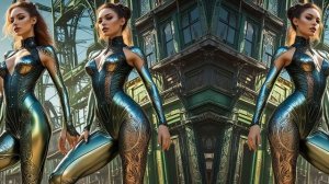 A Steampunk Lingerie Show - AI Art Lookbook