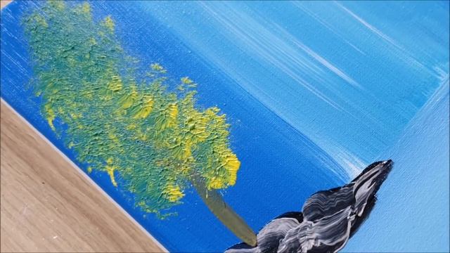 ВОДОПАД БЕЗМЯТЕЖНОСТИ - Акриловый рисонок! Развивающие видео для детей и родителей!