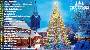 BEAUTIFUL CHRISTMAS 2025 🎁 The Best Christmas Songs, Christmas Atmosphere by the Church