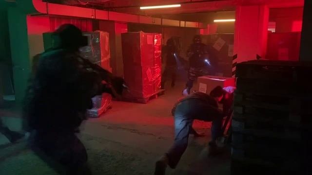 Спецназ для кино. Видео с очередного проекта