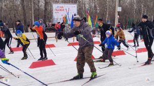 Всероссийская лыжня в Хакасии