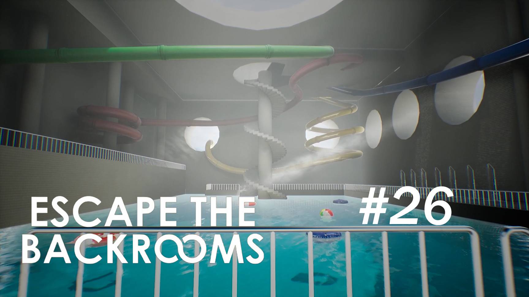 Пригласили на батуты в Escape The Backroom #26