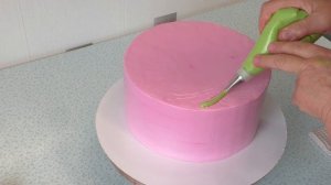 Торт с букетом цветов(крем БЗК). /Cake with a bouquet of flowers(protein custard).
