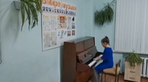 1) А. Гречанинов. Вальс. 2) Ф. Бургмюллер. Арабеска. Исполняет Неволина Полина, 8 лет