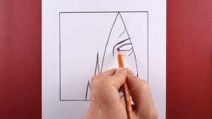 Как рисовать Мадару! Легкий рисунок аниме! шаг за шагом