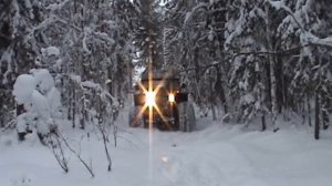 По снегу на вездеходах ХИЩНИК