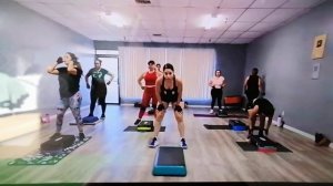 Cardio step/ cardio dans fitness