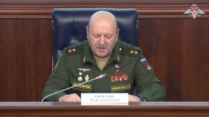 Брифинг начальника войск РХБ защиты ВС РФ генерал-лейтенанта И.Кириллова