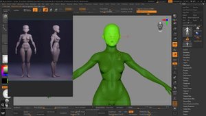 Курс по созданию стилизованного персонажа (ZBrush+Substance+Marmoset) - Урок 4 (первый блокинг)