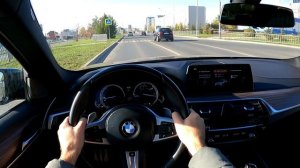 2018 BMW 530d POV TEST DRIVE