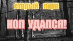 СТАРЫЙ ПАРК "КОП УДАЛСЯ!"
