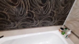 Ремонт ванной панелями пвх Panda Арт Деко