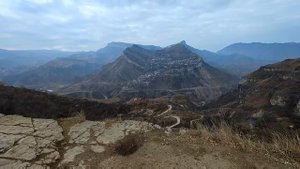 ГУНИБ - красивейший вид на село и горы с "Точки Айвазовского" - лучший на Кавказе!