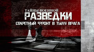 Секретный фронт в тылу врага