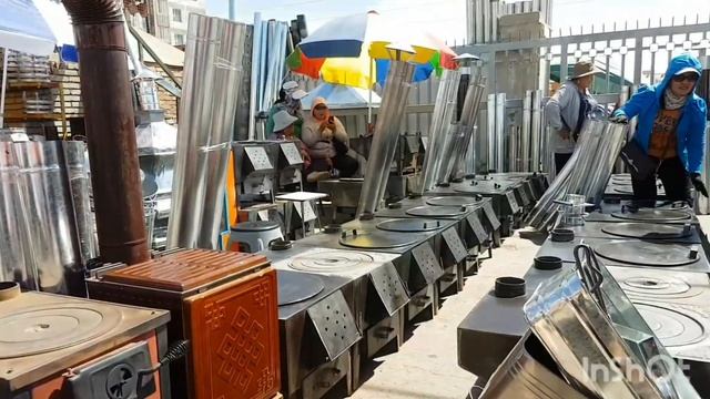 The Black Market Market. Ulaan Bator, Mongolia. смотреть онлайн