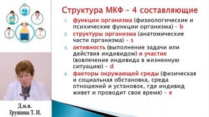 Часть 1. Медицинская реабилитация больных раком молочной железы. Использование МКФ.