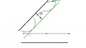 1 случай сопряжение двух прямых