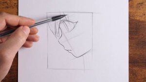 Как рисовать аниме легко! Милая аниме девушка